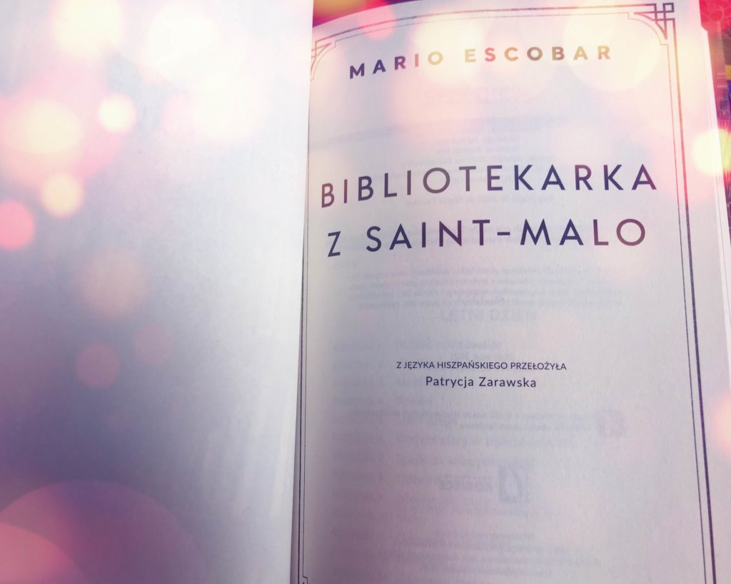 bibliotekarka z saint malo escobar
